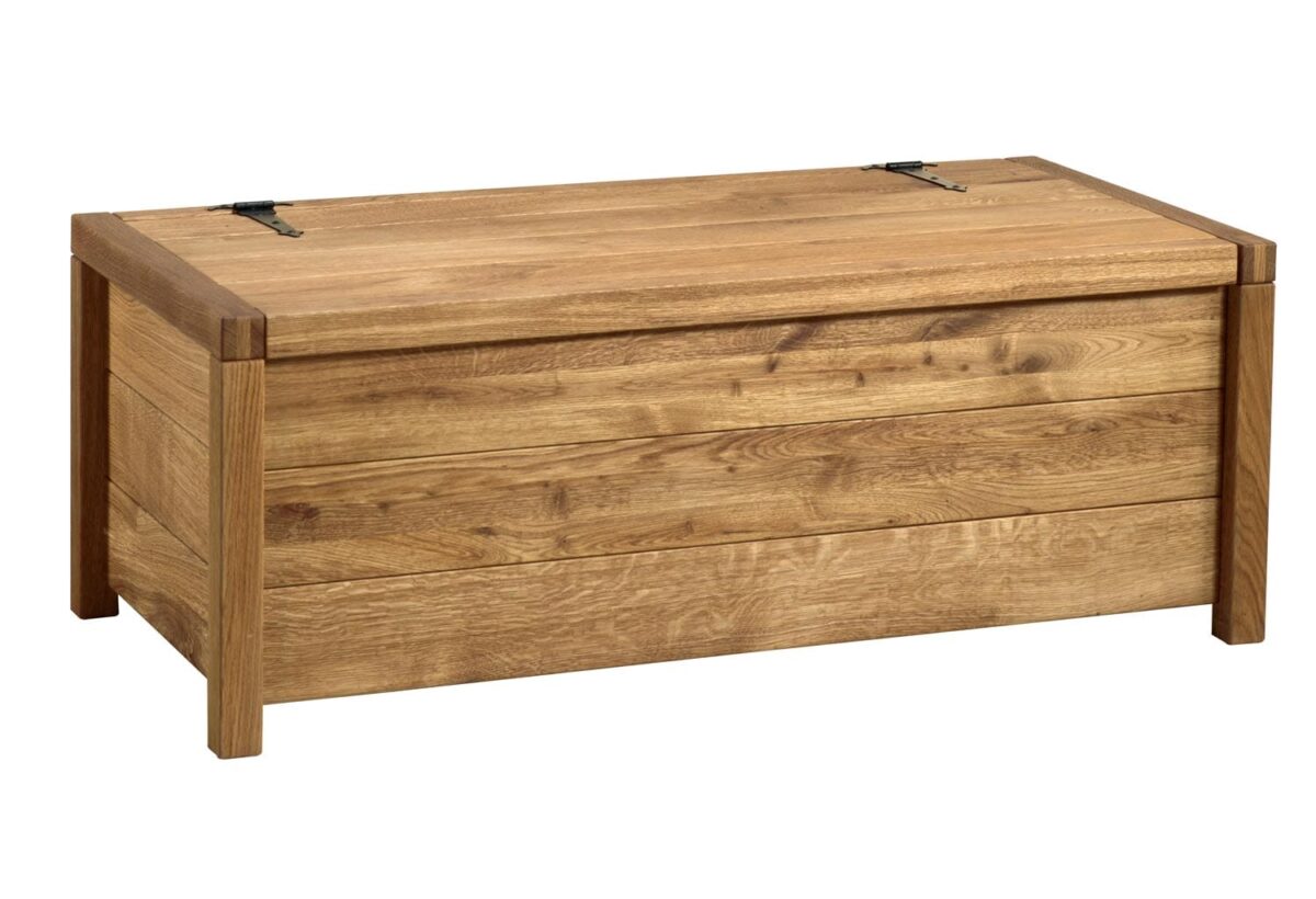 Duża skrzynia drewniana Hidos