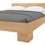 Łóżko Bukowe w Nowoczesnym Stylu Mara