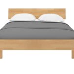 Łóżko Bukowe w Nowoczesnym Stylu Mara