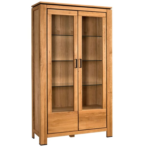 Witryna 2 Drzwi z Nowoczesnego Dębu Gracia Typ 12