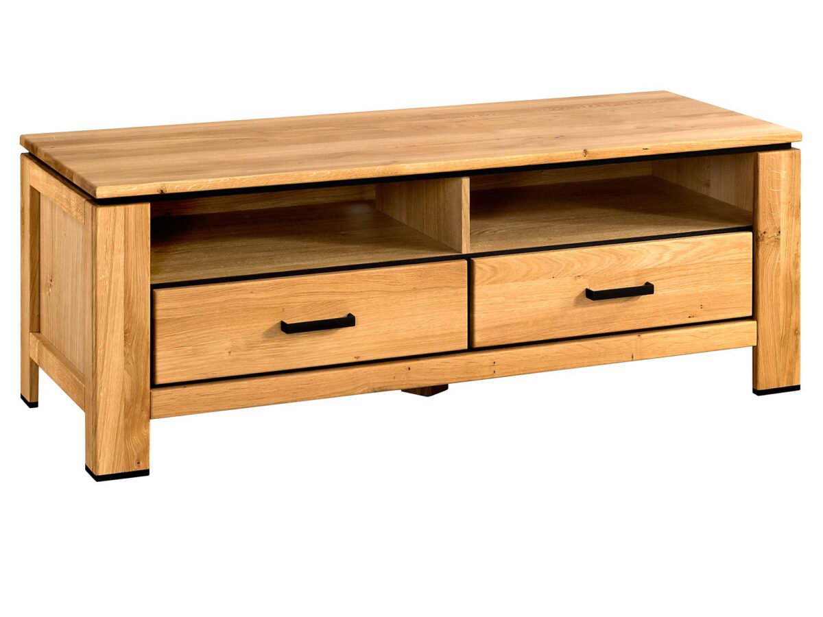 Szafka RTV Mała z Dębowego Drewna Gracia Typ 23