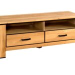 Szafka RTV Mała z Dębowego Drewna Gracia Typ 23