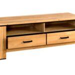 Szafka RTV Mała z Dębowego Drewna Gracia Typ 23