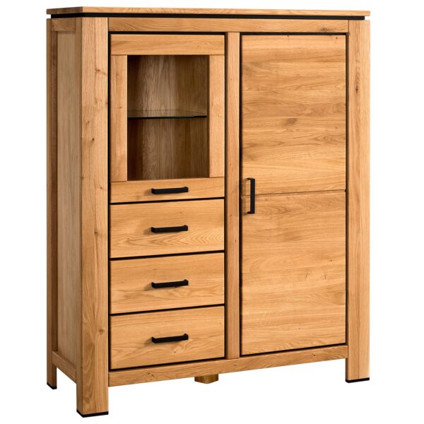 Kredens z Naturalnego Drewna Gracia Typ 45