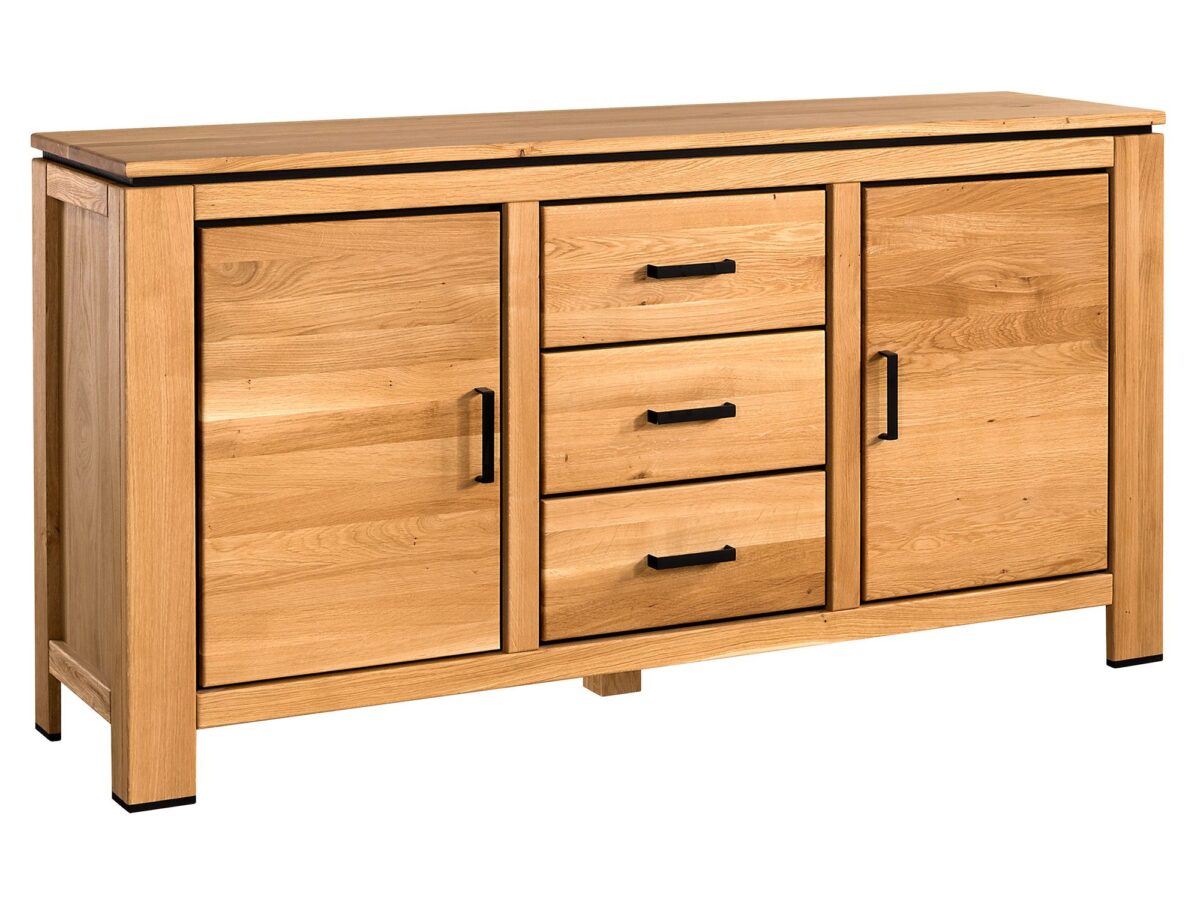 Komoda Mała z Dębowego Drewna Gracia Typ 48