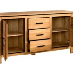 Komoda Mała z Dębowego Drewna Gracia Typ 48