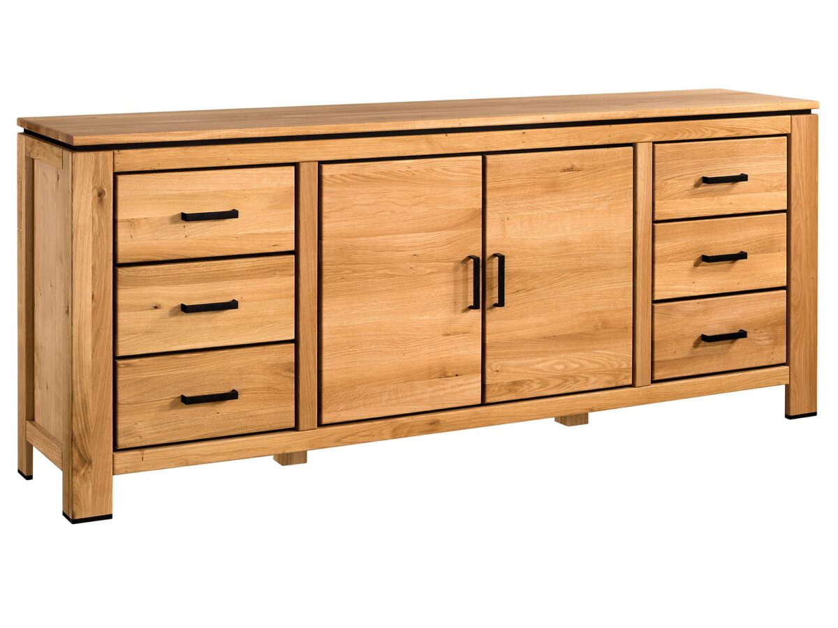 Komoda Duża z Naturalnego Drewna Gracia Typ 49