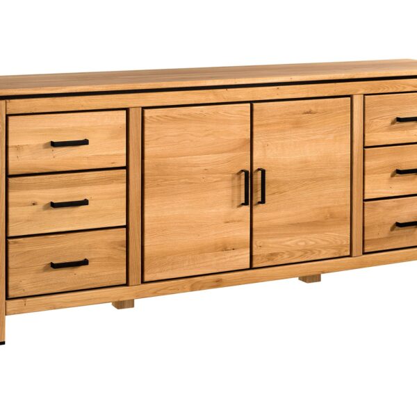 Komoda Duża z Naturalnego Drewna Gracia Typ 49