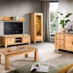 Kredens z Naturalnego Drewna Gracia Typ 45