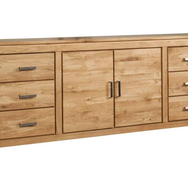 Duża dębowa komoda Akita