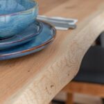 Stół debowy Gavardo 100x200 czarne nogi