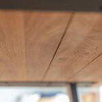 Stół debowy Gavardo 100x200 czarne nogi