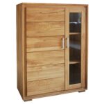 Wysoka Drewniana Komoda ALAMOS