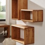 Półki Zestaw 3szt Verde Classico Dębowe