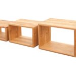 Półki Zestaw 3szt Verde Classico Dębowe