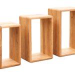 Półki Zestaw 3szt Verde Classico Dębowe