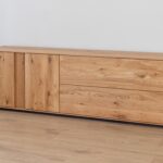 Dębowa Olejowana Szafka RTV Essentia