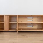 Dębowa Olejowana Szafka RTV Essentia