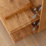 Dębowa Olejowana Szafka RTV Essentia