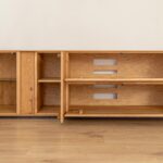 Komoda TV z Przeszkleniem Essentia