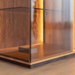 Komoda TV z Przeszkleniem Essentia