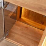 Komoda TV z Przeszkleniem Essentia