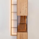 Nowoczesna Witryna z Regałem Essentia