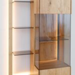 Nowoczesna Witryna z Regałem Essentia