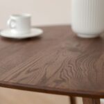 Klasyczny nowoczesny dębowy stolik 95 cm Basic