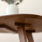 Dębowy nowoczesny stolik nocny Basic