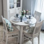 Wąska Witryna z Drewna FELIX