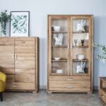 Wysoka Drewniana Komoda ALAMOS