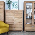 Komoda Dwudrzwiowa Drewniana ALAMOS