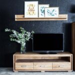 Mała Szafka RTV z Drewna ALAMOS