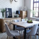 Wąska Komoda Dębowa ALAMOS