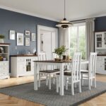 Klasyczny sosnowy nowoczesny stół Ingrid