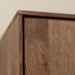 Industrialna nowoczesna dębowa witryna Essentia