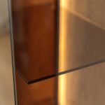 Industrialna nowoczesna dębowa witryna Essentia