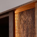 Loftowa dębowa nowoczesna komoda Essentia