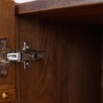 Elegancka dębowa nowoczesna witryna Essentia