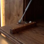 Nowoczesna dębowa szafka RTV 185 cm Essentia