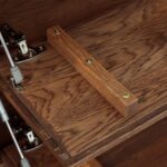 Loftowa dębowa nowoczesna komoda Essentia