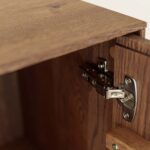 Klasyczna nowoczesna dębowa witryna Essentia