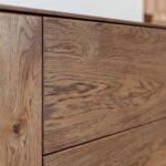 Nowoczesna dębowa szafka RTV 185 cm Essentia