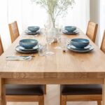 Skandynawski klasyczny dębowy stół Gaia