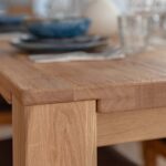 Skandynawski klasyczny dębowy stół Gaia