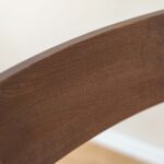 Krzesło dębowe z beżowym siedziskiem MAX