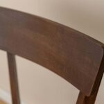 Krzesło dębowe z beżowym siedziskiem MAX