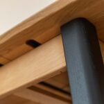 Minimalistyczny rozkładany dębowy stół Basic