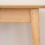 Klasyczny nowoczesny dębowy stół 120 cm Basic